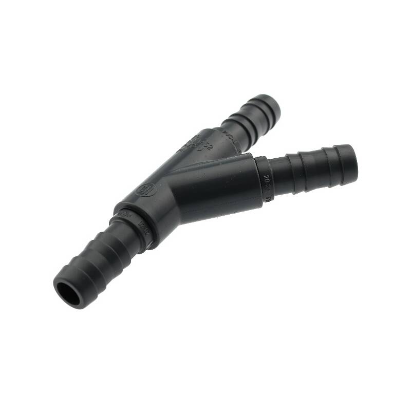 PVC-U T-Stck 45, 3fach Schlauchtlle
