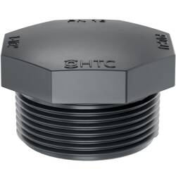 U-PVC male threaded end cap
