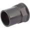 U-PVC solvent socket with brass female thread