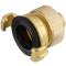 Brass quick bayonet adapter for hose