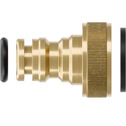 Brass spigot outlet Quick-Click with female thread