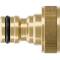 Brass spigot outlet Quick-Click with female thread