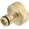 Brass spigot outlet Quick-Click with female thread 1/2" x QuickConnector