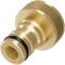 Brass spigot outlet Quick-Click with female thread 3/4" x QuickConnector