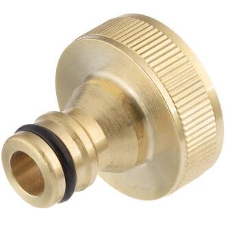 Brass spigot outlet Quick-Click with female thread 1" x QuickConnector
