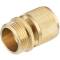 Brass Quick-Click coupling with male thread