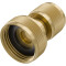 Brass Quick-Click coupling with female thread