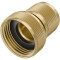 Brass Quick-Click coupling with female thread
