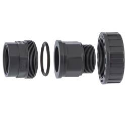 U-PVC female/male threaded union