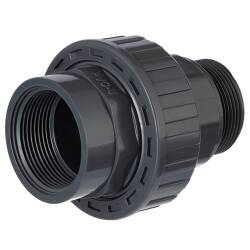 PVC-U Verschraubung Innengewinde x Aussengewinde 1" x 1", St&uuml;ck