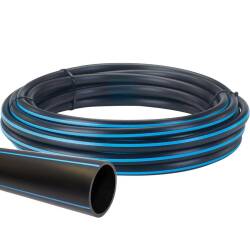 PE pipe 63 x 5,8mm - 16 bar, DVGW, reel and rod