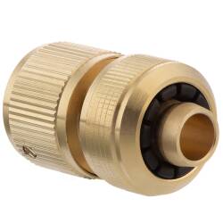 Brass Quick-Click coupling without Aquastop