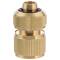 Brass Quick-Click coupling without Aquastop