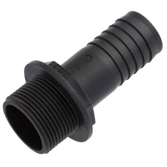 PP-Schlauchtülle Aussengewinde x Tülle Tank direkt 1 1/4" x 32mm