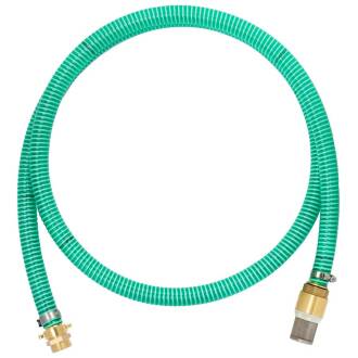 Suction hose set with threaded coupling 4m
