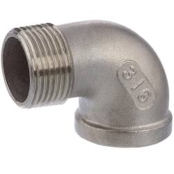 A4 ss male/female threaded elbow 90&deg;