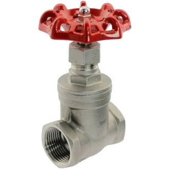 A4 ss female threaded gate valve 1 1/2"