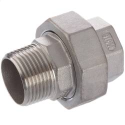 A4 ss female/male threaded cylindrical union