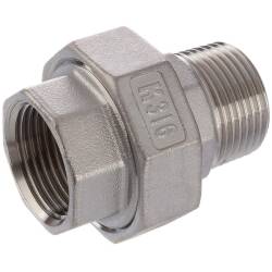 A4 ss female/male threaded cylindrical union