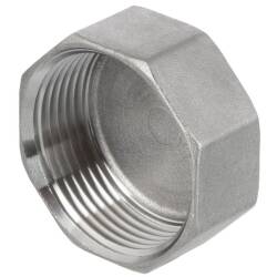 A4 ss female threaded hexagonal end cap