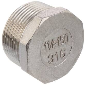 A4 ss male threaded hexagonal end cap