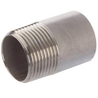 A4 ss male threaded weld nipple 1/2"