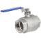 A4 ss female threaded two-piece ball valve