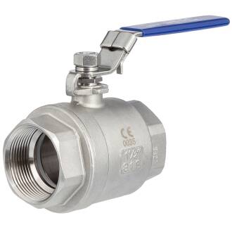 A4 ss female threaded two-piece ball valve 1/4"