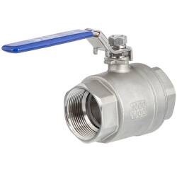 A4 ss female threaded two-piece ball valve 1/4&quot;