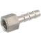 A4 ss female threaded hose tail 1/4" x 9mm