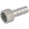 A4 ss female threaded hose tail 3/4" x 19mm