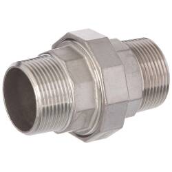 Giunto 3 pezzi conico filetto maschio, in acciaio inox 316 2&quot;