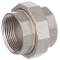Edelstahl V4A Verschraubung konisch dichtend 2fach Innengewinde 1 1/4"