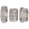 Edelstahl V4A Verschraubung konisch dichtend 2fach Innengewinde 1 1/4"
