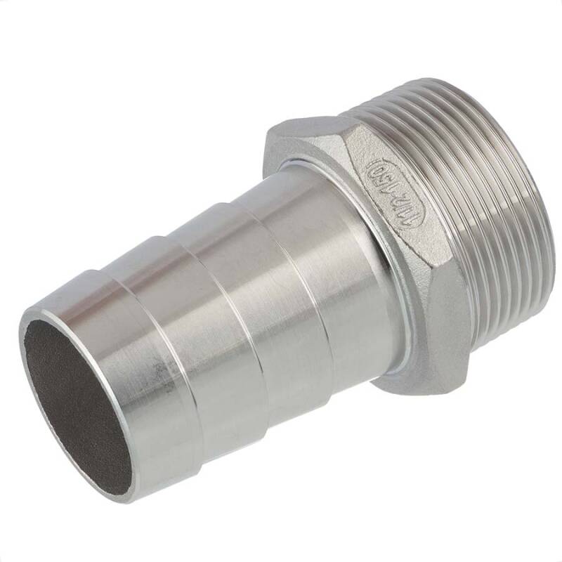 Edelstahl V4A Schlauchtlle Aussengewinde