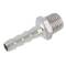 Portagomma filetto maschio, in acciaio inox 316 1/4" x 8mm