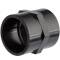 U-PVC black adapter solvent socket x female thread