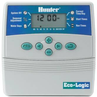 Bewässerung Steuergerät Hunter ECO LOGIC Indoor Eco Logic 401i-E Indoor