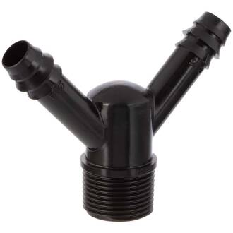 Barbed fittings for dripline Y 16mm x mal threaded 3/4"