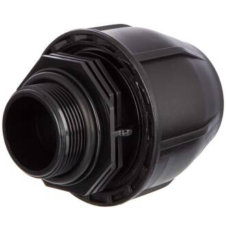 Compression fitting x male thread for PoolFlex flexible pipe