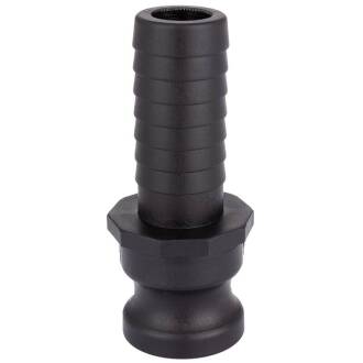 Kamlock PP Typ E Vaterteil mit Schlauchtülle 3" x 75mm
