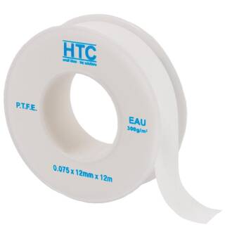 Teflon tape 12m x 12mm x 0,075mm