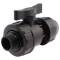PP ball valve compression fitting x male thread 40mm x 1 1/4"