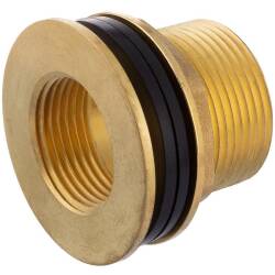 Brass water tank connector