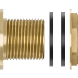 Brass water tank connector