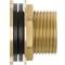 Brass water tank connector