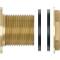 Brass water tank connector