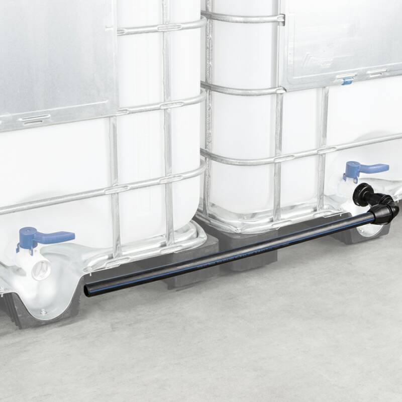 Set di collegamento per cisterne IBC prolunga