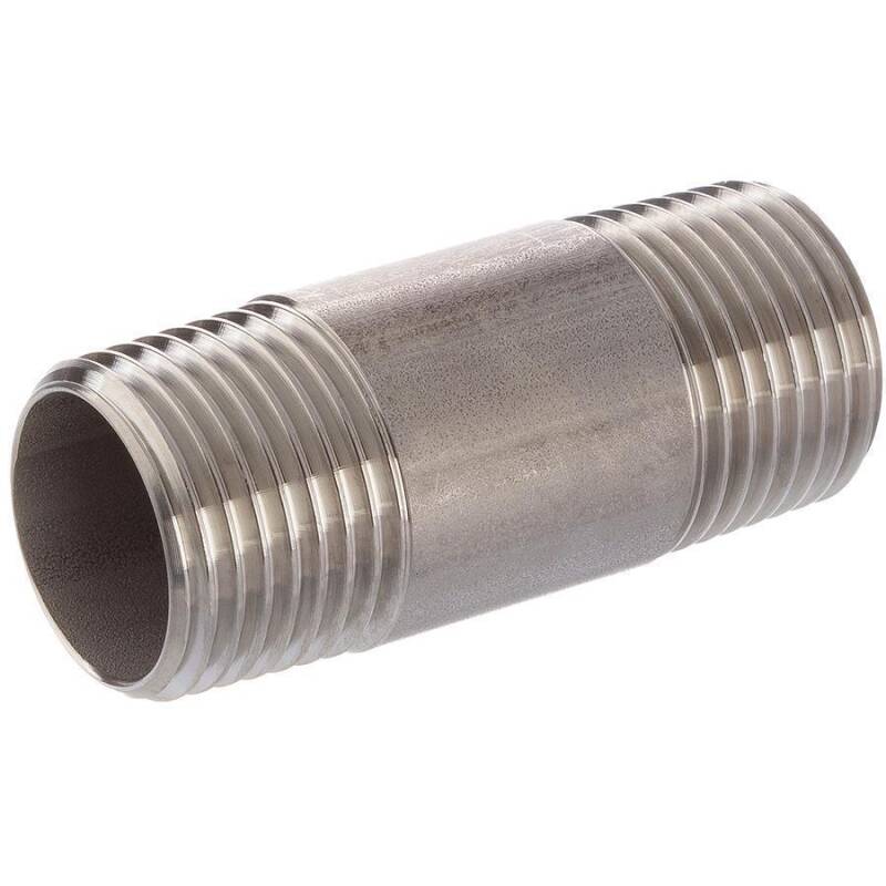 A4 ss male threaded pipe nipple 1/4