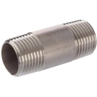 A4 ss male threaded pipe nipple 1/4"